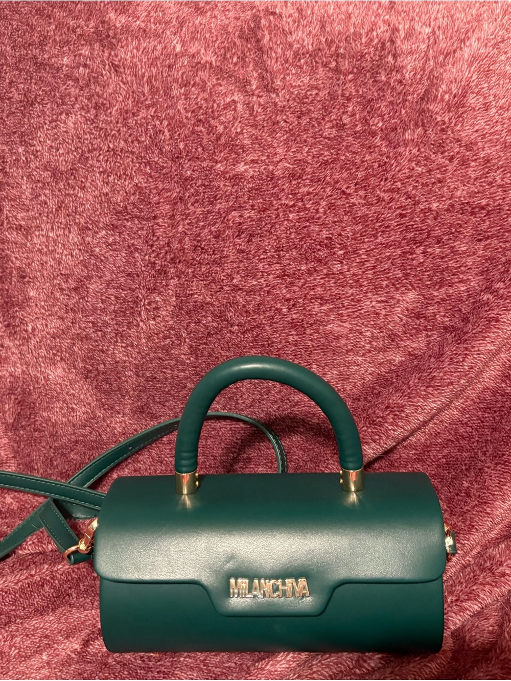Emerald Green Top-Handle Satchel